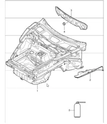 body front section 997.1 2005-08