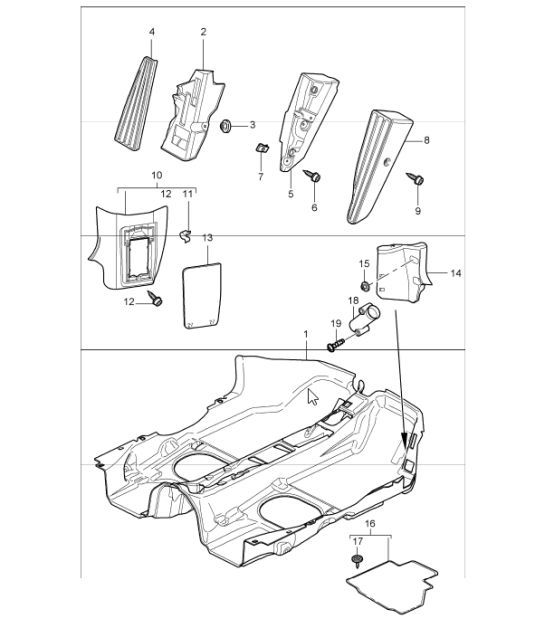 Diagram 807-02 Porsche 944S2 3.0L 16V 1989-91 