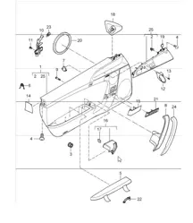 Türverkleidungszubehör 997.1 2005-08