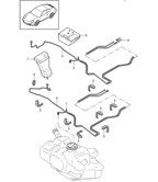 Fuel System, Exhaust System 997 (911) MK2 2009-2012