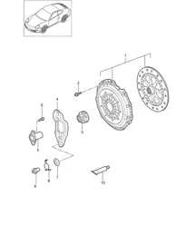 Accouplement - G9705,G9735 - 997.2 Carrera 2009-12
