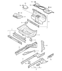 Front end / Individual parts 997.2 Carrera 2009-12