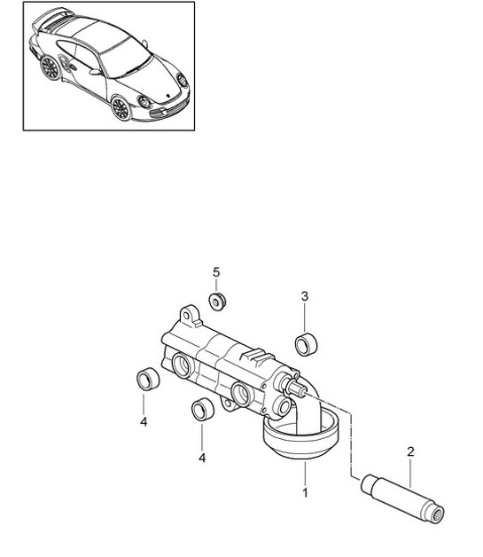 Diagram 104-001 Porsche Cayenne 3.2L V6 2003>> Motor