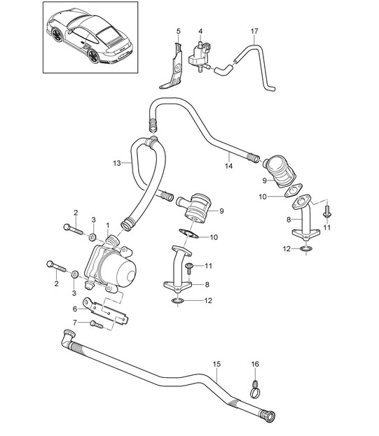 Inyección de aire - 9770 - 997.2 GT2 RS 3.6L 2010-11