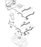Fuel System, Exhaust System 997 (911) MK2 2009-2012