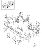 Fuel System, Exhaust System 997 (911) MK2 2009-2012