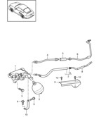 Hand Lever System, Pedal Cluster  997 (911) MK2 2009-2012