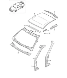 Scuttle 997.2 Turbo / GT2 RS 2010-13
