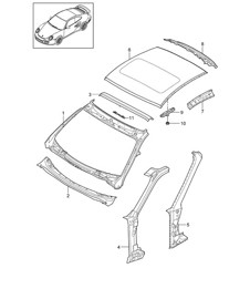 Scuttle 997.2 Turbo / GT2 RS 2010-13