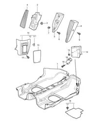 Pavimentazione/Rivestimenti 997.2 Turbo / GT2 RS 2010-13