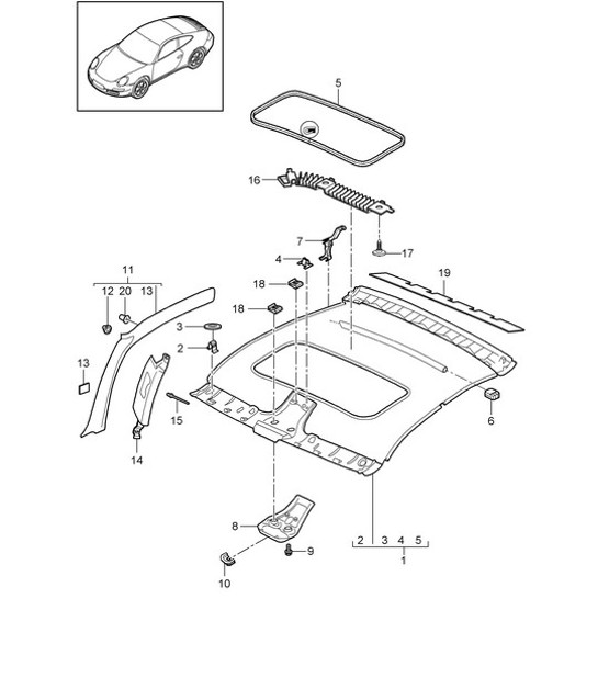 Diagram 807-008 Porsche Macan (95B) MK3 2022>> 