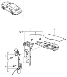 Klappe / Faltverdeck - CABRIO - 997.2 Turbo 2010-13