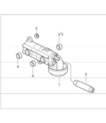 oil pump  for 997.1 TURBO/GT2 M97.70 2007-09 and 997.1 GT2 RS M97.70 2011