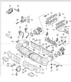 Fuel System, Exhaust System 997 (911) MK1 2005-2008