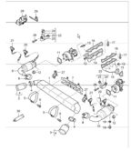 Fuel System, Exhaust System 997 (911) MK1 2005-2008