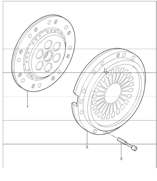 Diagram 301-00 Porsche Cayman 987C/981C (2005-2016) Transmission