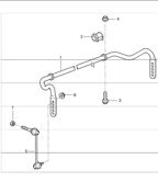 Front Axle, Steering  997 (911) MK1 2005-2008