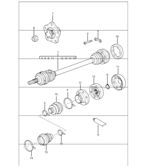 Rear Axle 997 (911) MK1 2005-2008