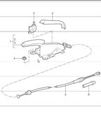 Hand Lever System, Pedal Cluster  997 (911) MK1 2005-2008