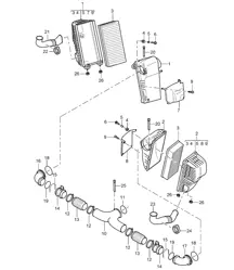 Luftfiltersystem - IT91 - 955 Cayenne 2003-06