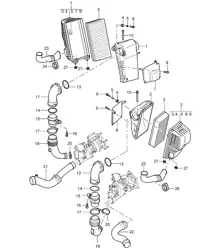 Luftfiltersystem - IT90 - 955 Cayenne 2003-06