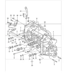 crankcase left 996 GT3-1  M96.76 2000-01 and 996 GT3-1/GT3 RS M96.79 2004-05