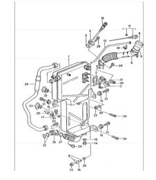 engine lubrication oil tank 996 GT3-1 M96.76 2000-01 and 996 GT3-1/GT3 RS M96.79 2004-05