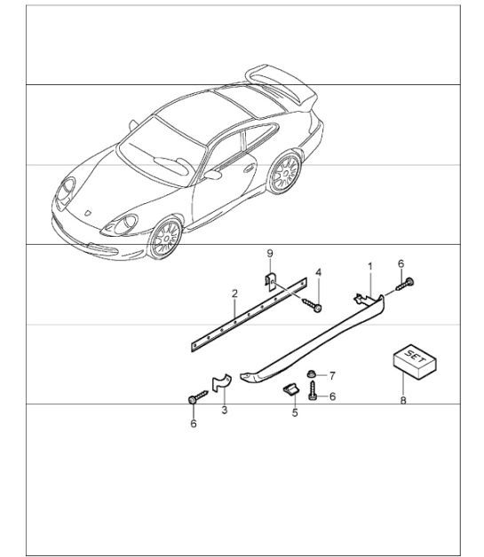 Diagram 801-80 Porsche 开曼718C(982C)2017>>  车身
