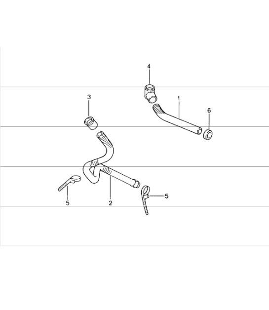Diagram 813-10 Porsche Cayman S 3.4L 987C 2005-08 Body