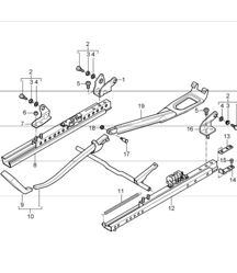seat adjuster sports seat without height adjustment