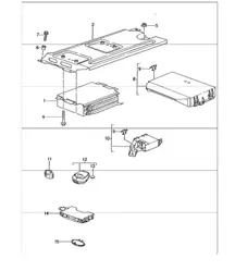 control units 996 GT3-1 1999-05