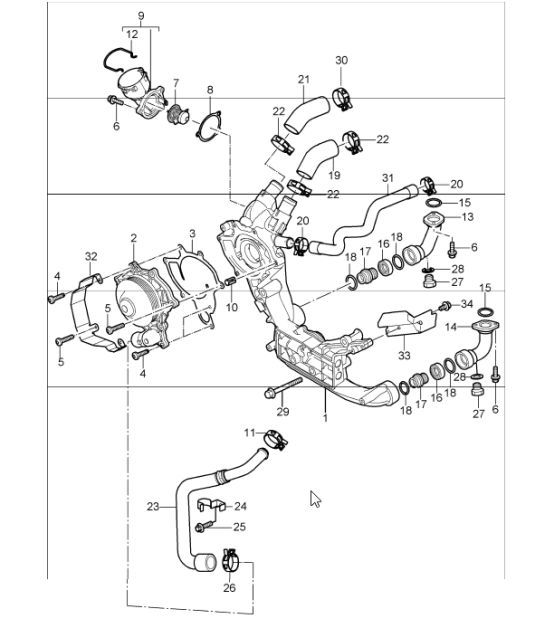 Diagram 105-00 Porsche Taycan 2020>> 
