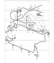 Drosselklappengehäuse 997 GT3 M97.76 2007-09