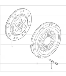 clutch 997 GT3 M97.76 2007-09