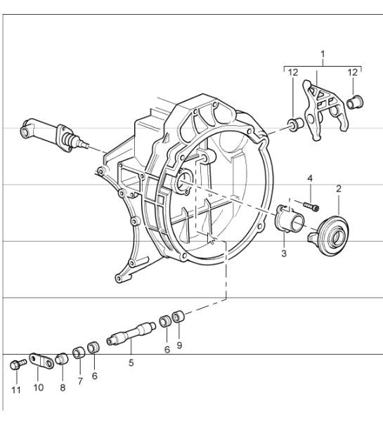 Diagram 301-05 Porsche 9YA.2 Cayenne Turbo E-Hybrid Coupe with GT Package V8 4.0 739Hp 2023>> 