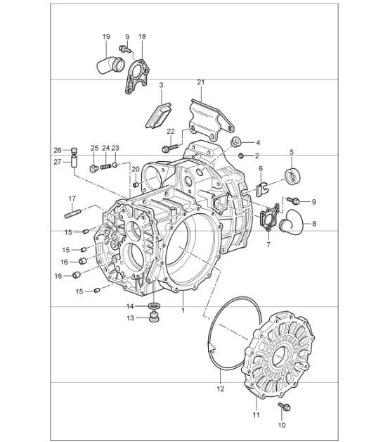 Diagram 302-07 Porsche 996 C4 3.6L 09/01-2005 传播