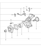 Front Axle, Steering  997 (911) MK1 2005-2008