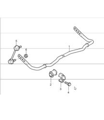 stabiliser 997 GT3 2007-11