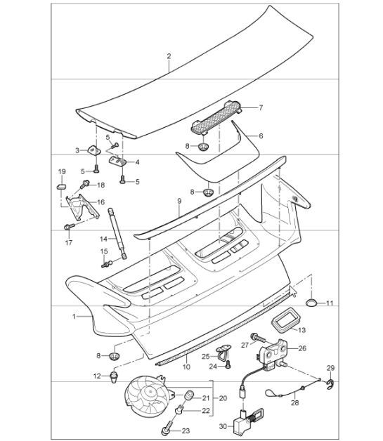 Diagram 803-05 Porsche Macan (95B) MK3 2022>> 