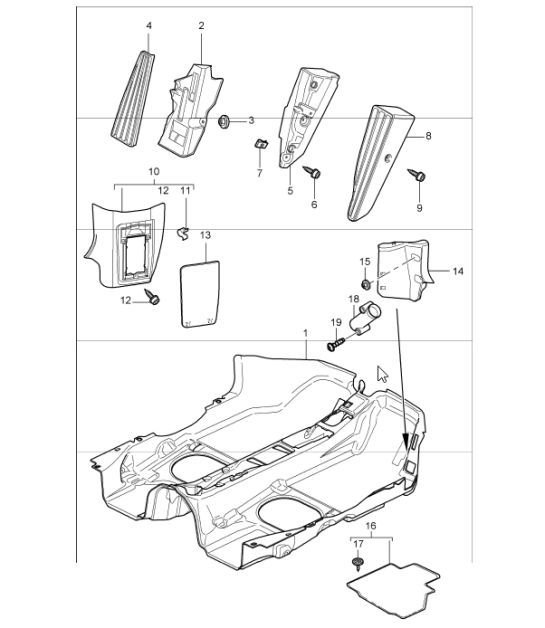 carpet linings 997 GT3 2007-11