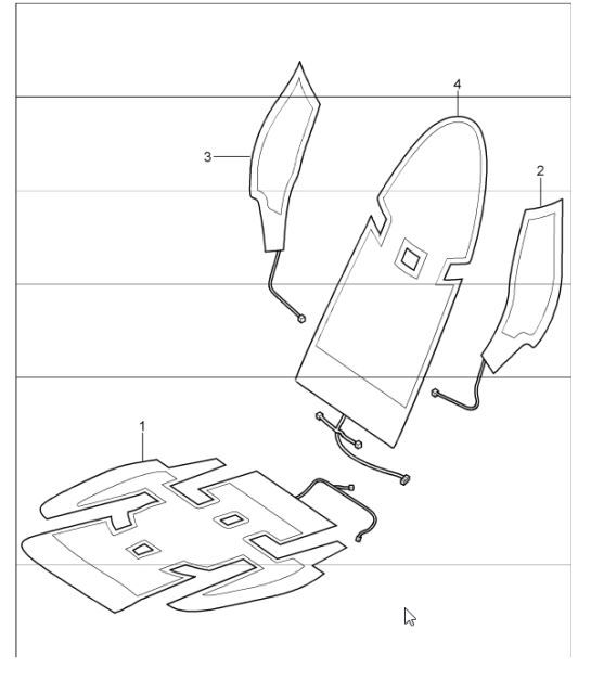 Diagram 817-28 Porsche 924S 2.5L 1988 