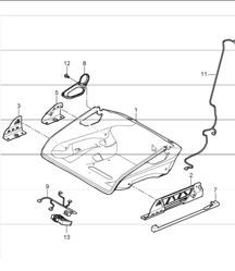 bucket seat, collapsible, seat adjuster and accessories 997 GT3 2010 ONWARDS