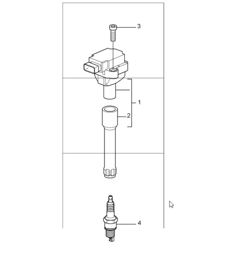 ignition system 997 GT3 2007-11