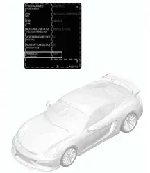 补漆涂抹器 / 油漆 981C Cayman GT4 2016