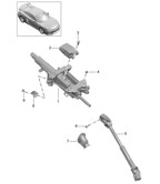 Front Axle, Steering  Cayman 987C/981C (2005-2016)