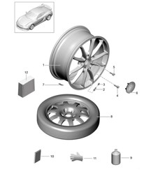车轮 981C Cayman GT4 2016
