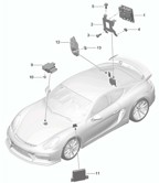 Electrical equipment Cayman 987C/981C (2005-2016)