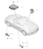 Electrical equipment Cayman 987C/981C (2005-2016)