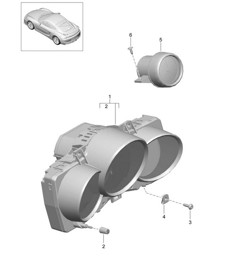 Instruments / Stopwatch 981C Cayman GT4 2016
