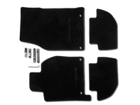 1 set floor mats Black 000043153225FV
